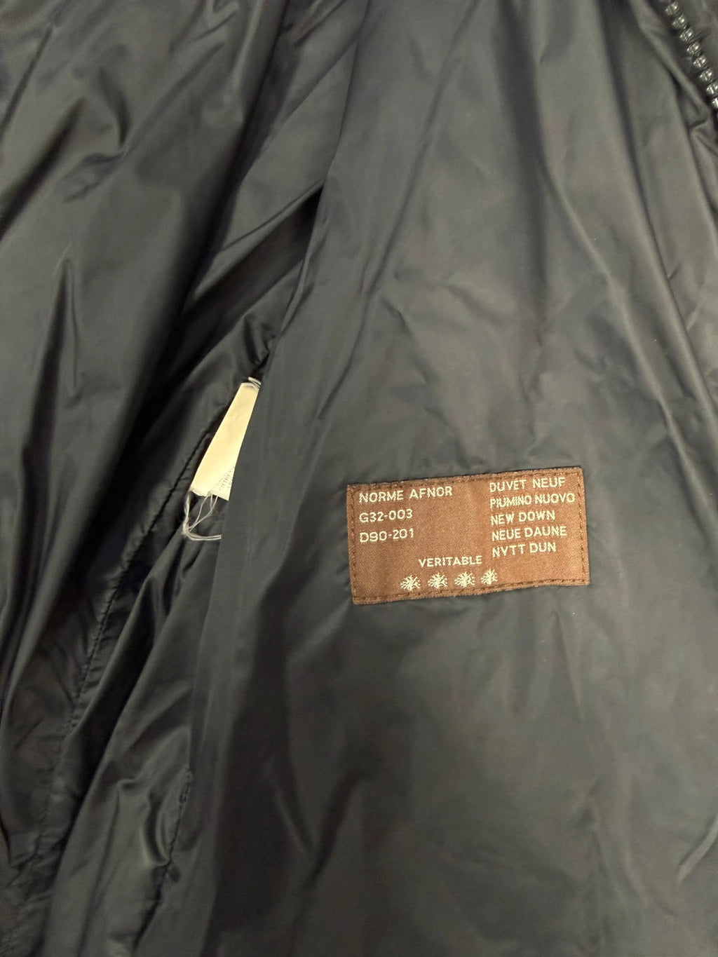 Piumino trapuntato vintage Moncler – Donna Taglia XL (IT 46)