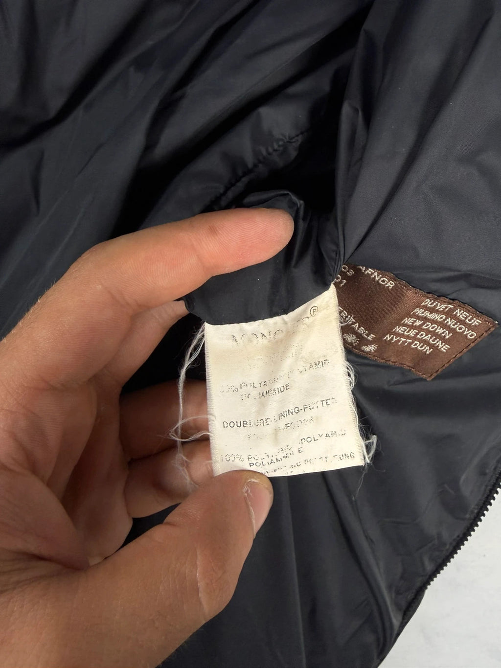 Piumino trapuntato vintage Moncler – Donna Taglia XL (IT 46)