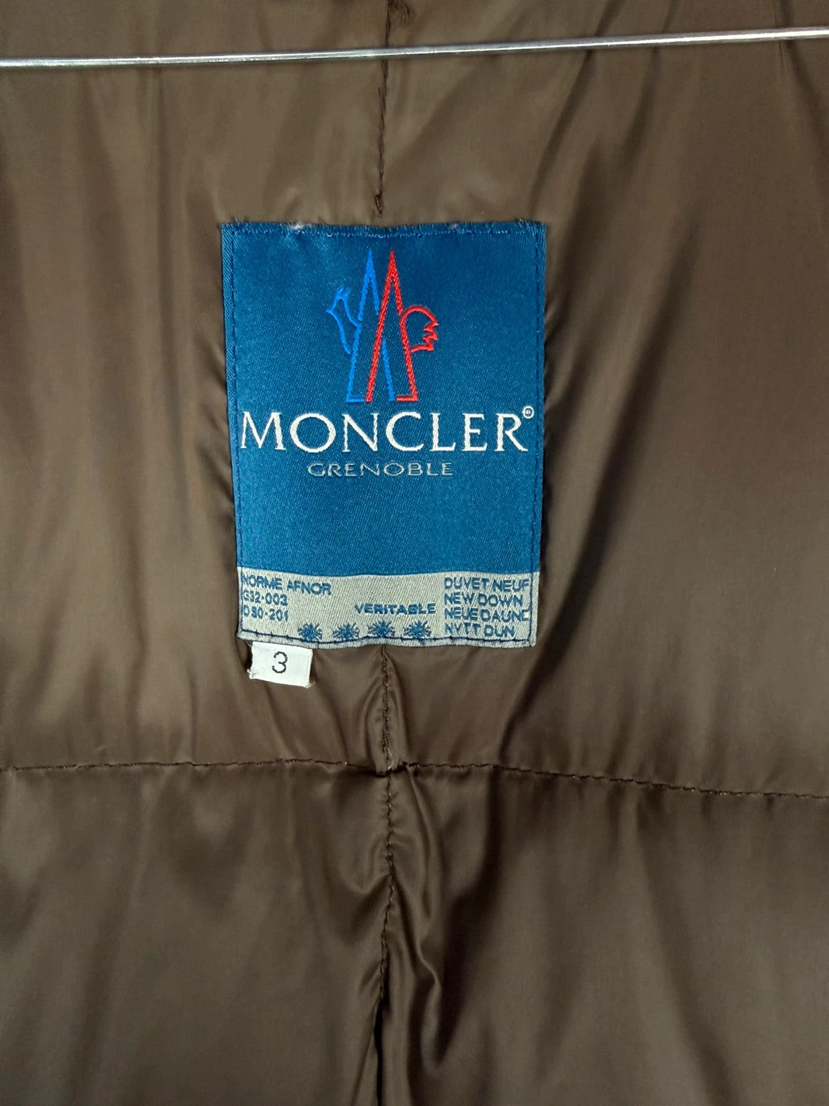 Piumino lungo Moncler Grenoble – Donna Taglia XL (IT 46)