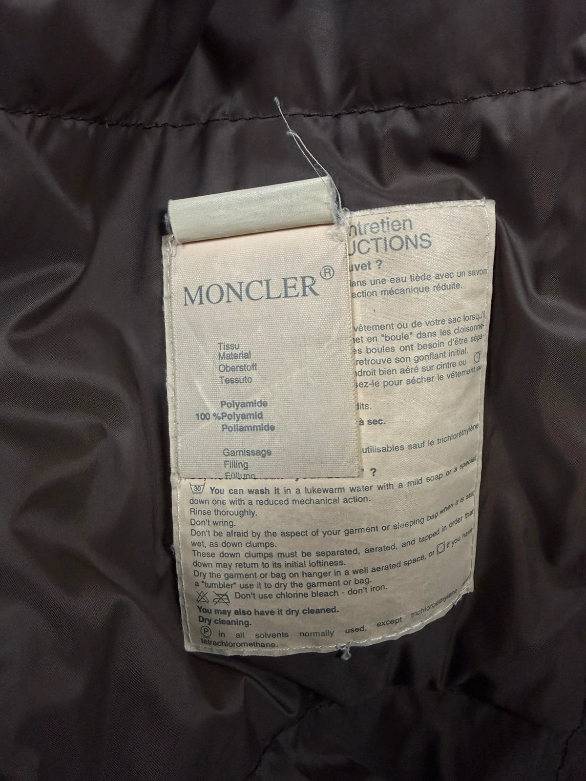 Piumino lungo Moncler Grenoble – Donna Taglia XL (IT 46)