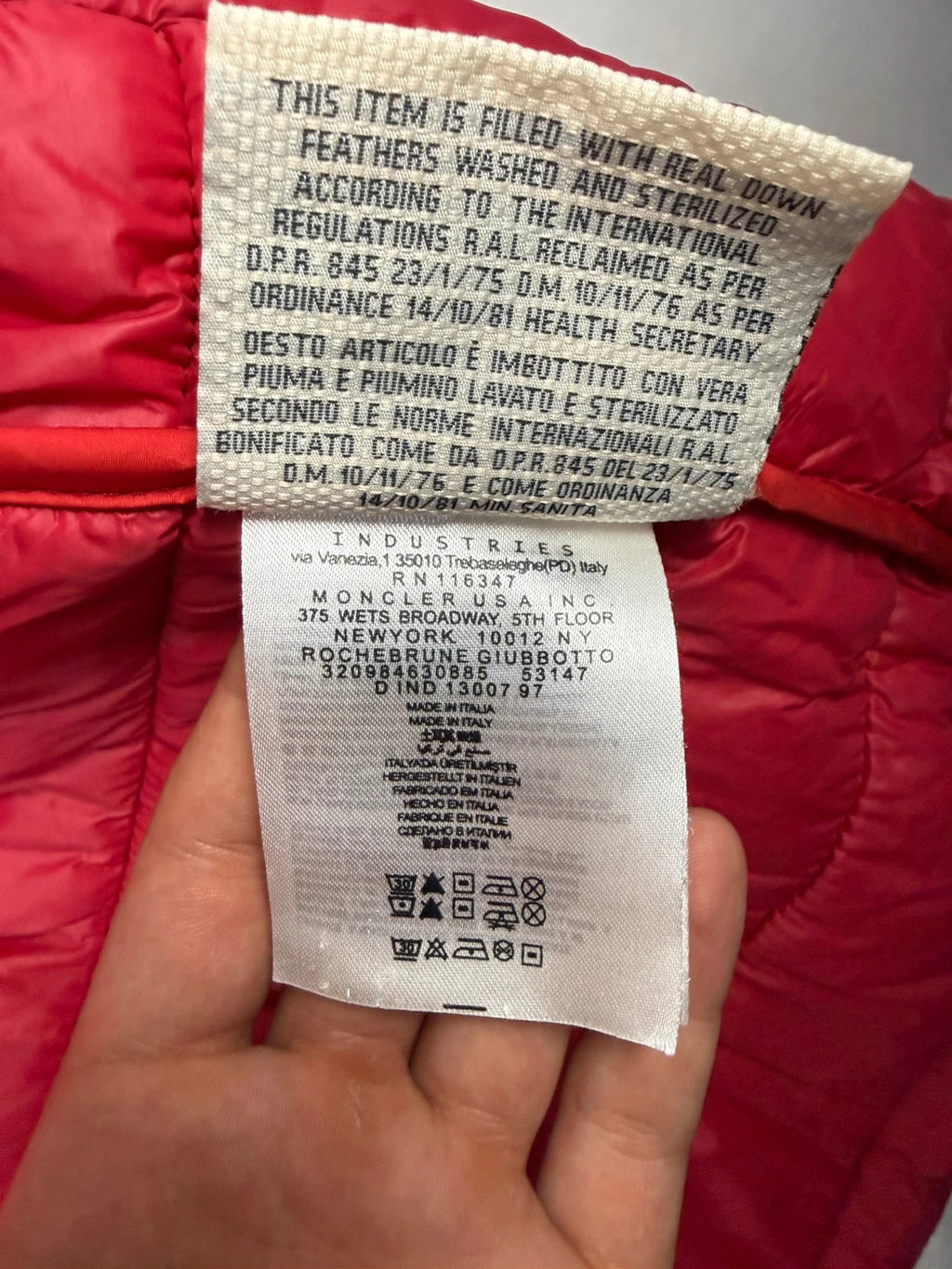 Piumino Moncler Grenoble – Uomo Taglia L