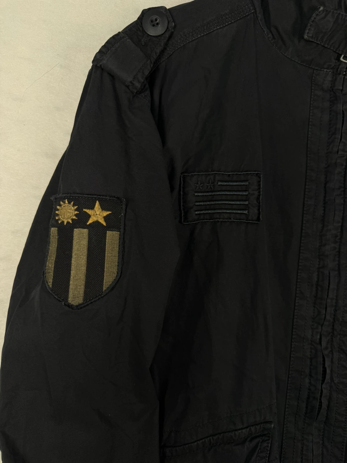 Bomber Schott NYC nero field jacket militare – Uomo Taglia L