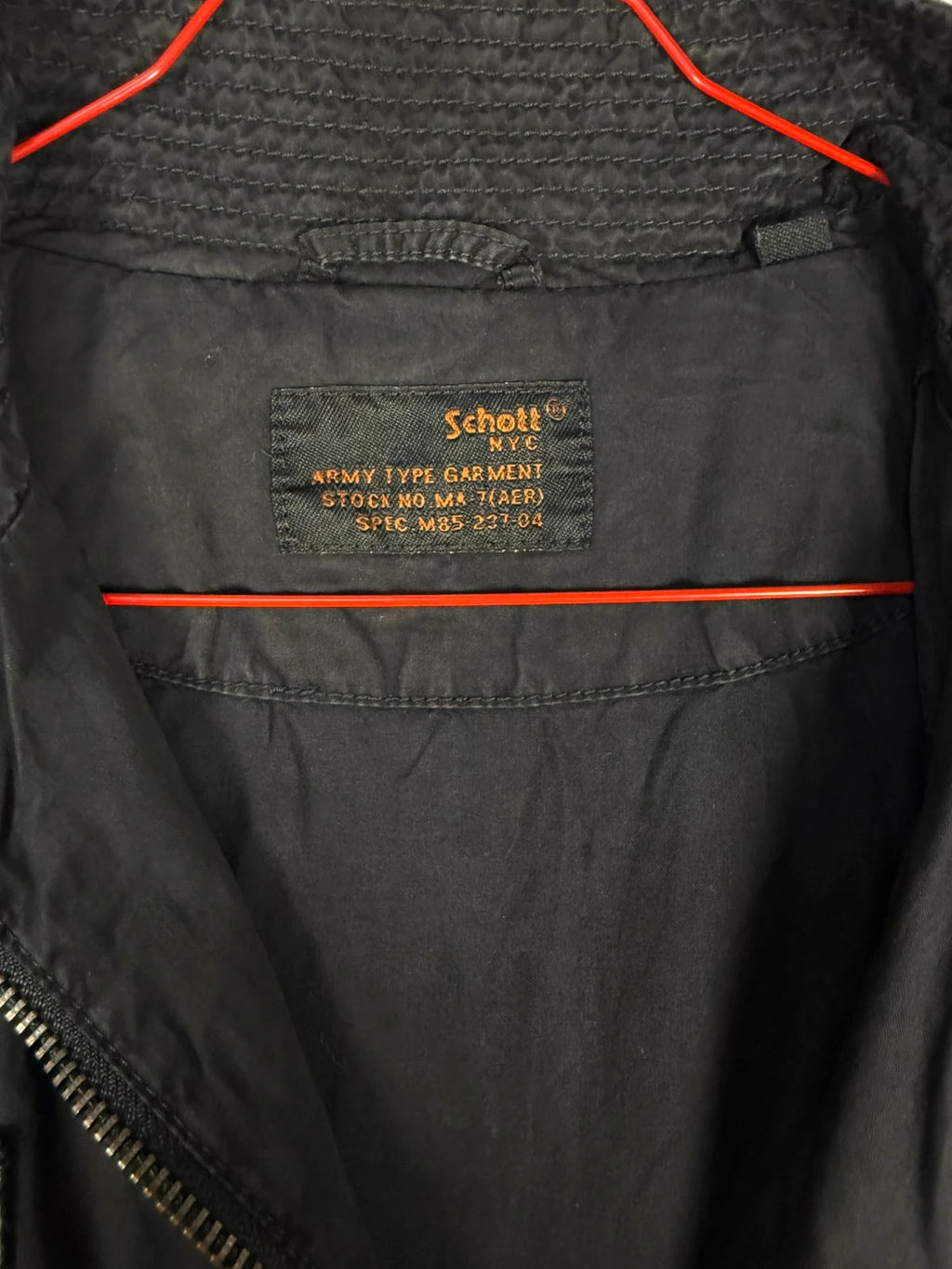 Bomber Schott NYC nero field jacket militare – Uomo Taglia L