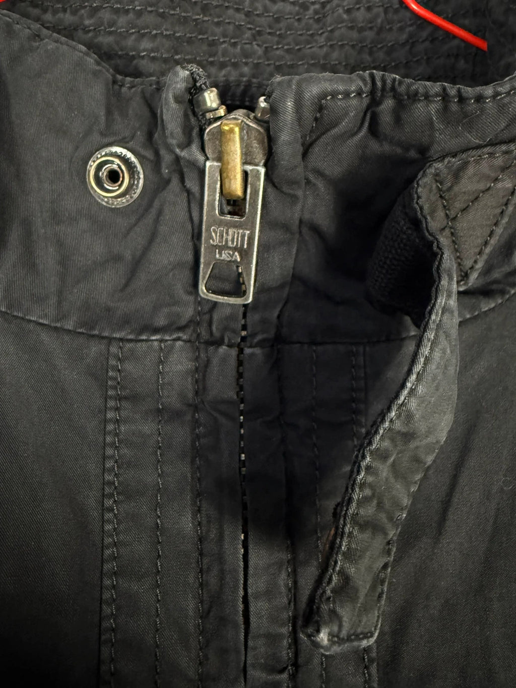 Bomber Schott NYC nero field jacket militare – Uomo Taglia L