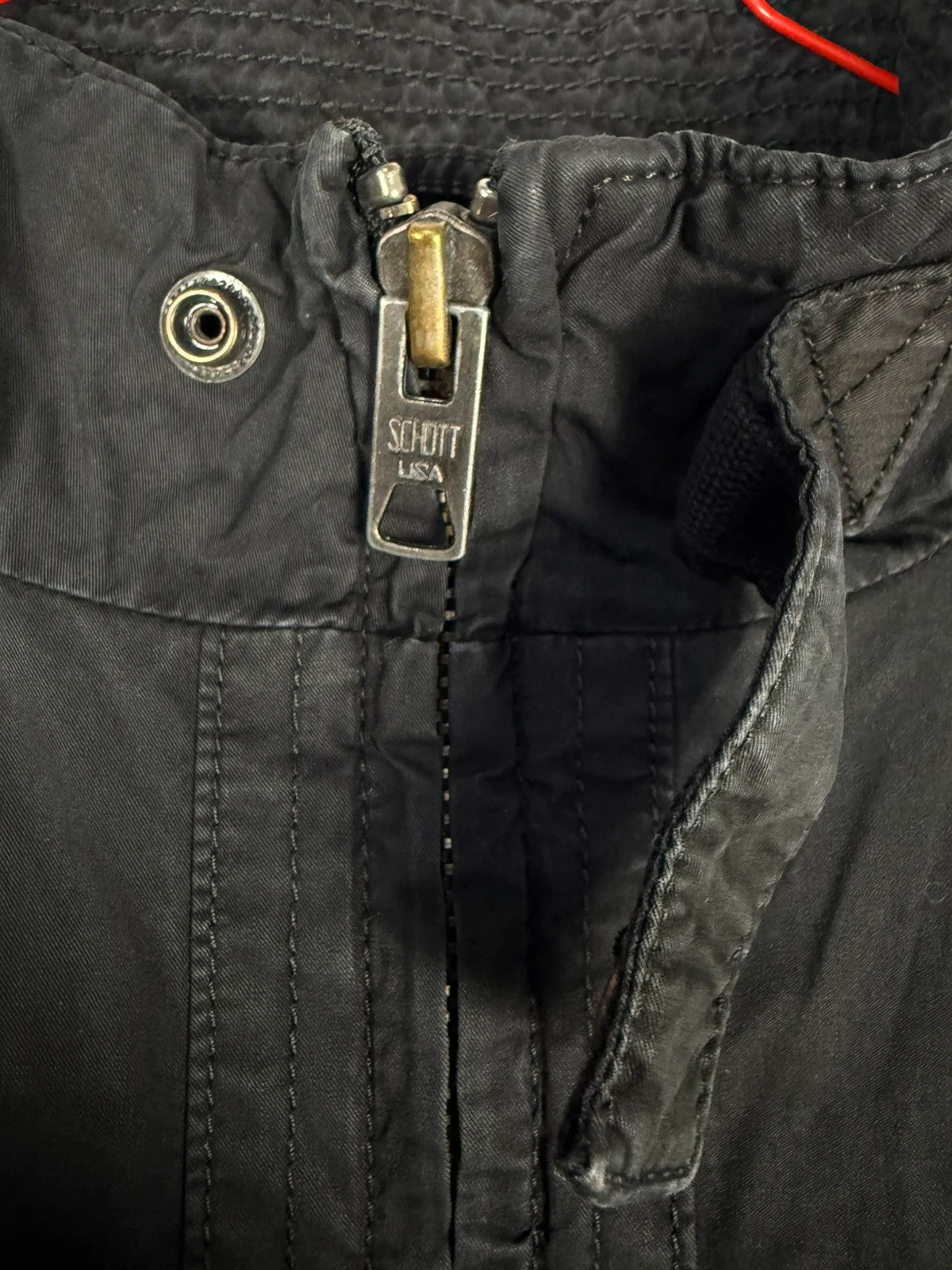 Bomber Schott NYC nero field jacket militare – Uomo Taglia L