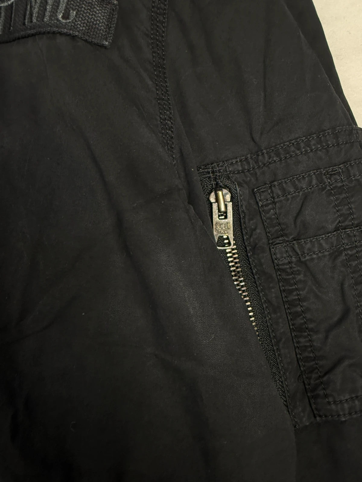 Bomber Schott NYC nero field jacket militare – Uomo Taglia L
