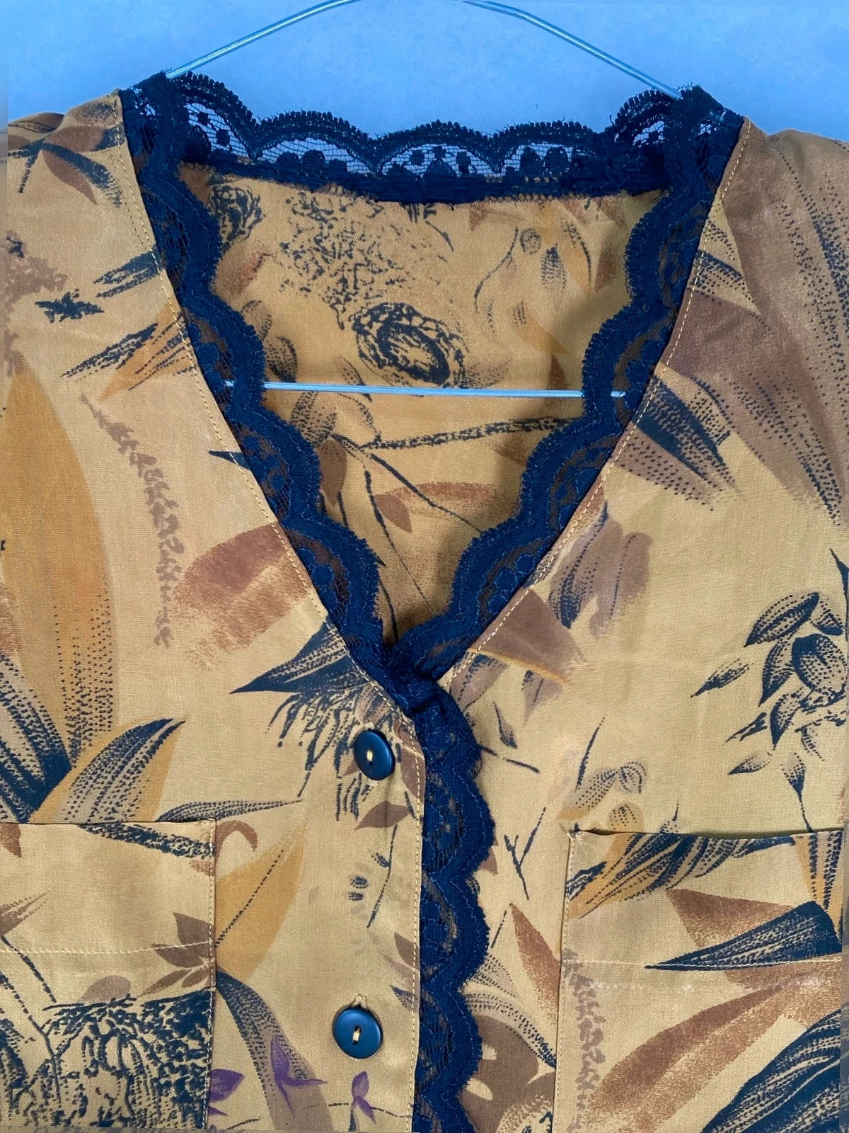 Bluse Vintage Donna – Taglia M (IT 42)