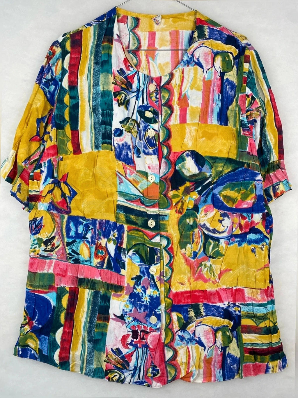 Bluse Vintage Donna – Taglia XL (IT 46)