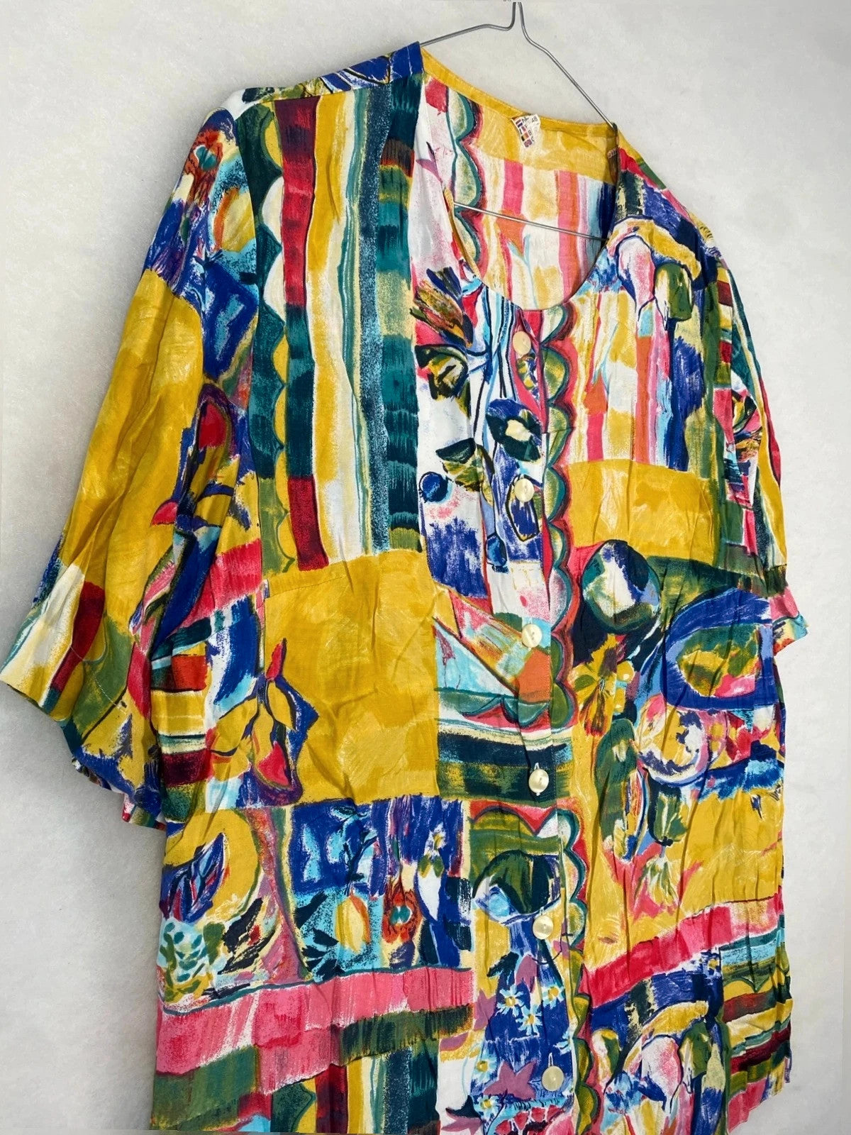 Bluse Vintage Donna – Taglia XL (IT 46)