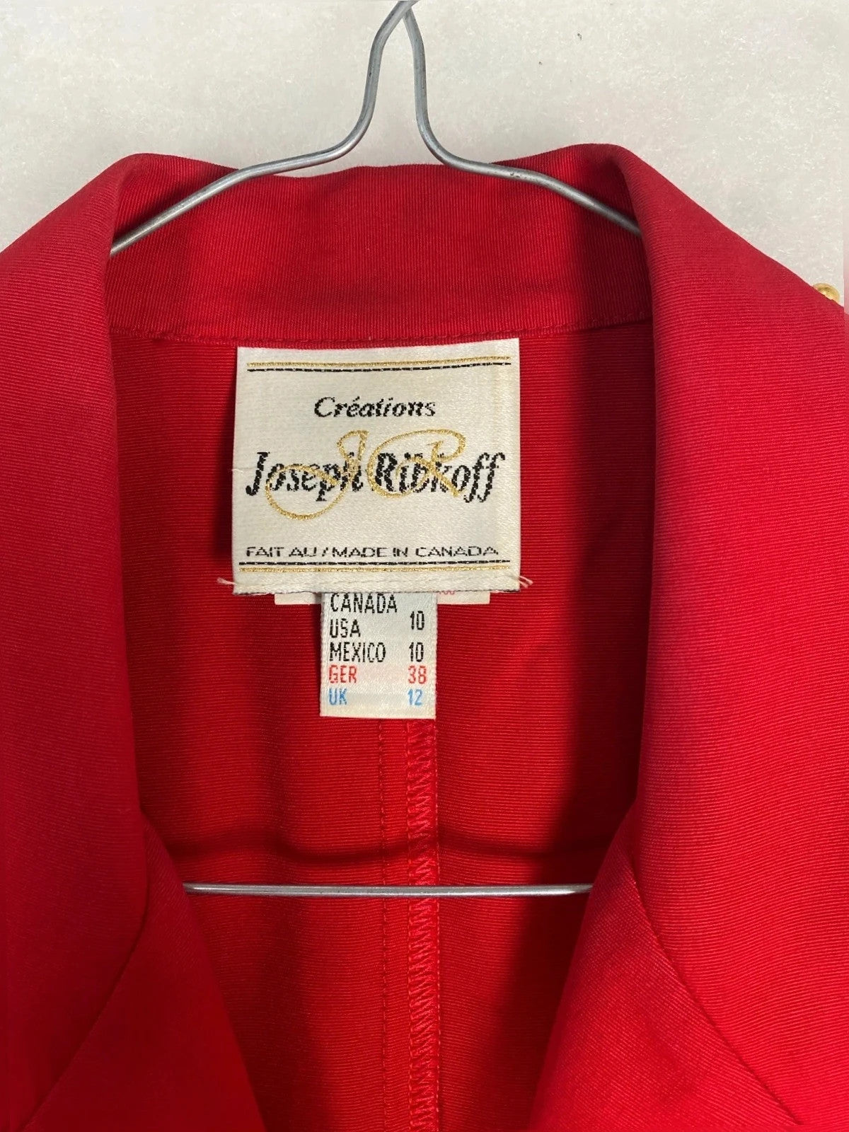 Blazer Joseph Ribkoff Vintage Donna – Taglia S (IT 40)