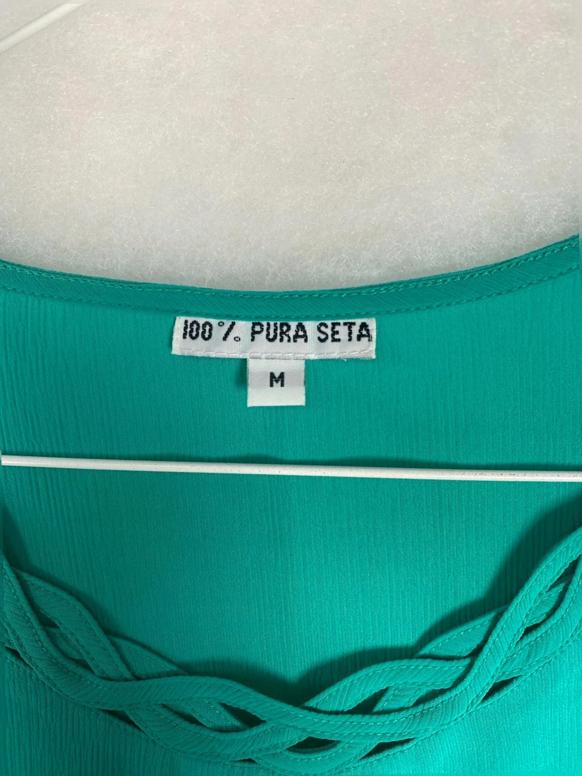 Canotte Pura Seta Vintage Donna – Taglia M (IT 42)