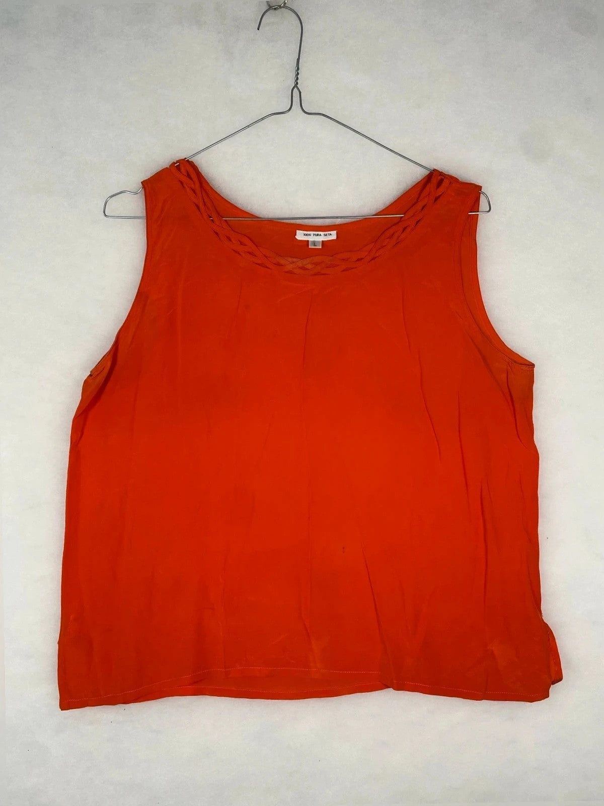 Canotte Pura Seta Vintage Donna – Taglia L (IT 44)