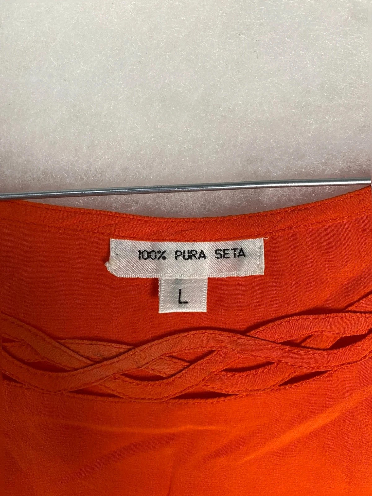 Canotte Pura Seta Vintage Donna – Taglia L (IT 44)