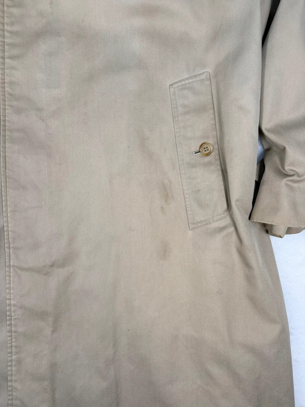 Trench Burberrys beige sartoria Brigatti Milano – Uomo Taglia L