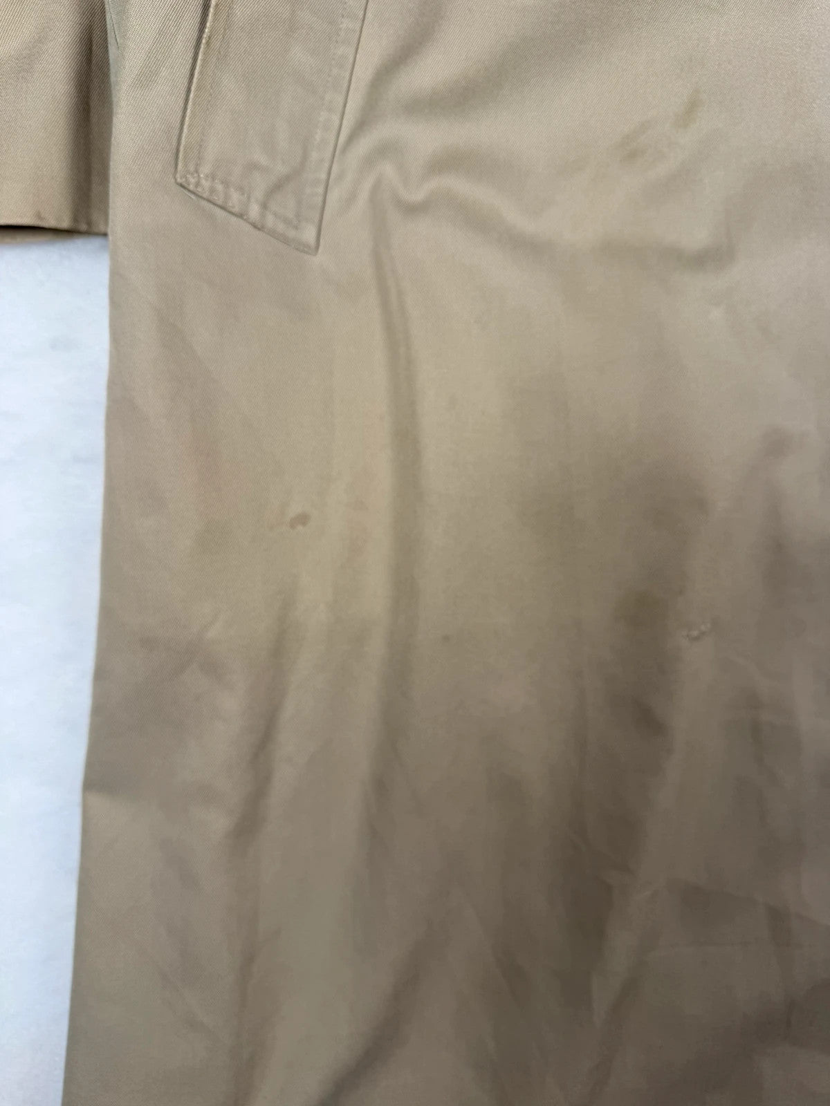 Trench Burberrys beige sartoria Brigatti Milano – Uomo Taglia L