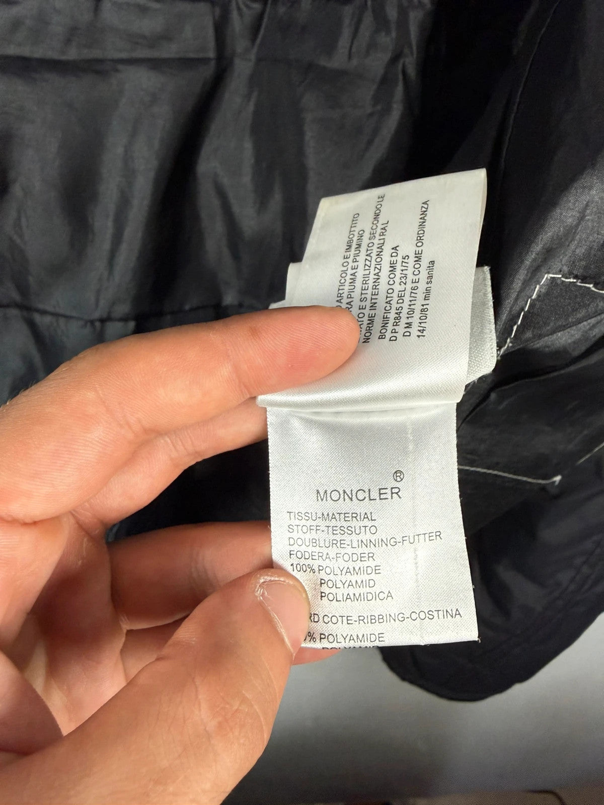 Giubbotto bomber Moncler – Uomo Taglia L