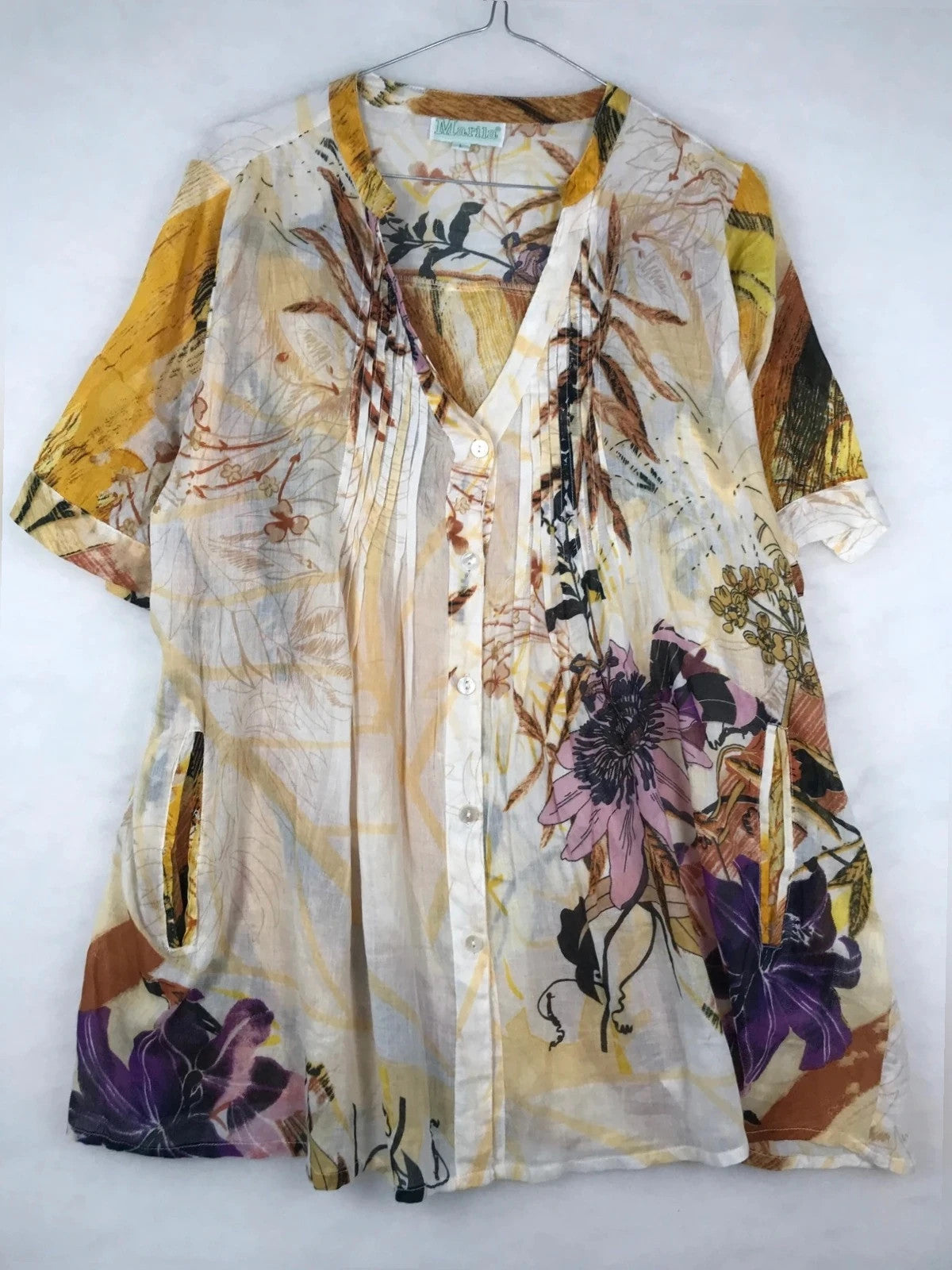 Bluse Vintage Donna – Taglia L (IT 44)