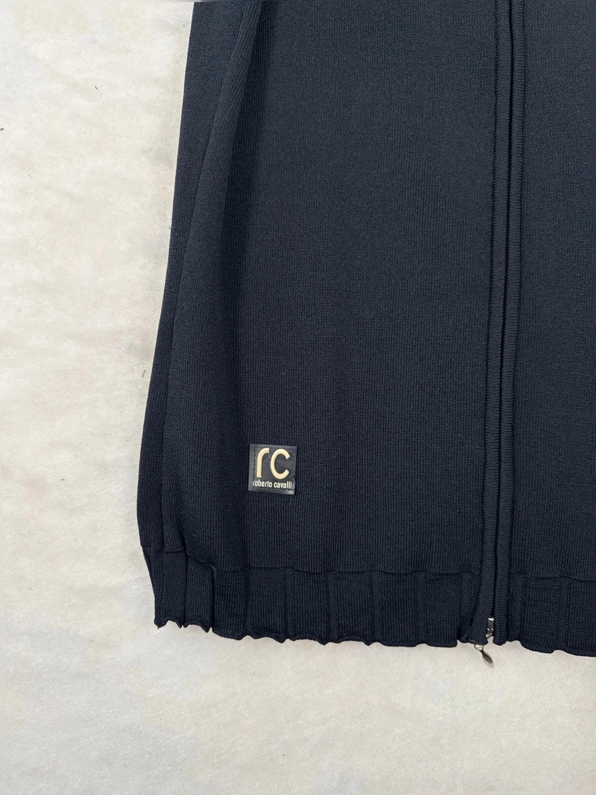 Canotta Roberto Cavalli nera con zip – Donna Taglia M (IT 42)