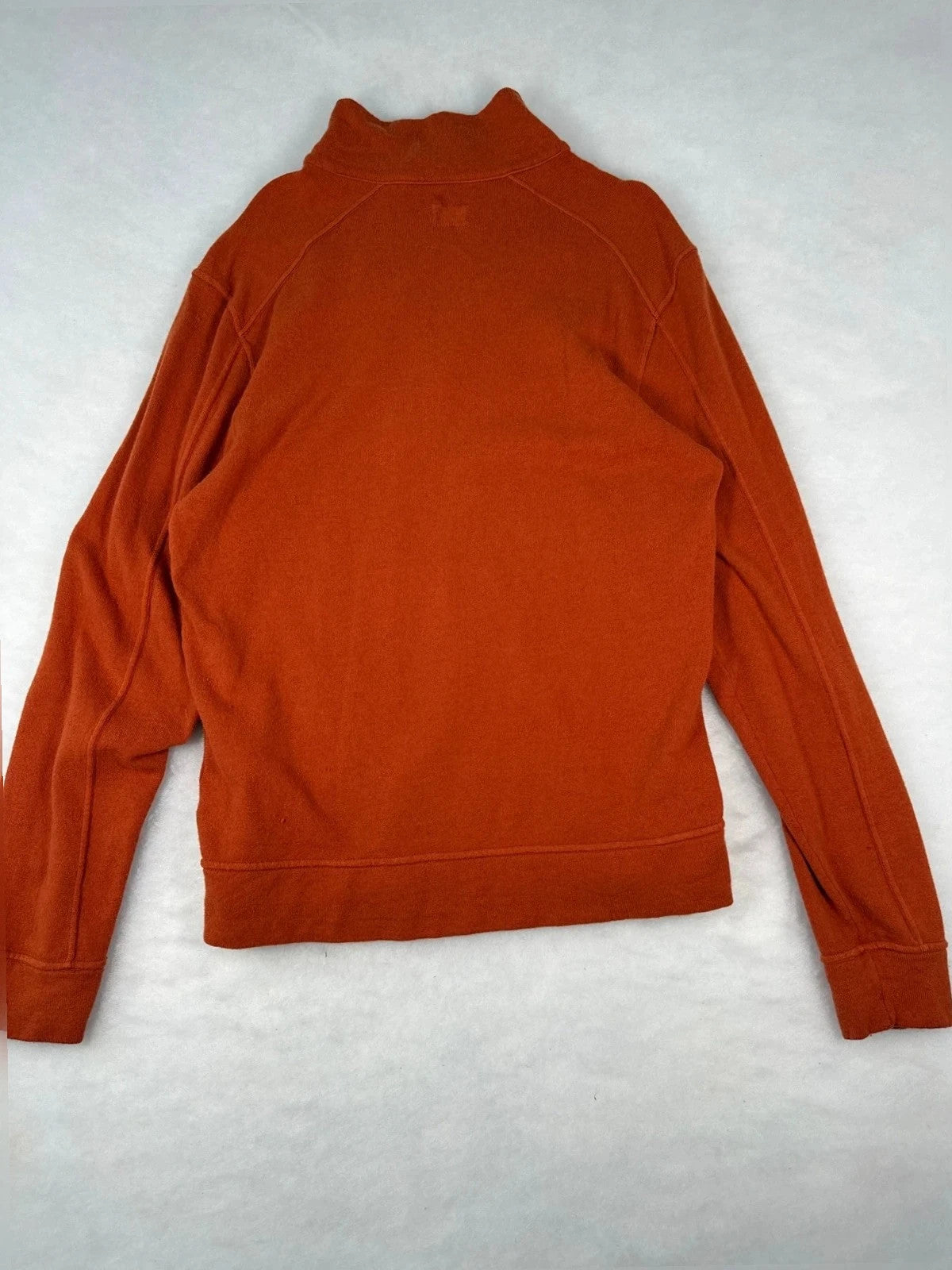Maglione C.P. Company arancione mezza zip Y2K – Uomo Taglia L