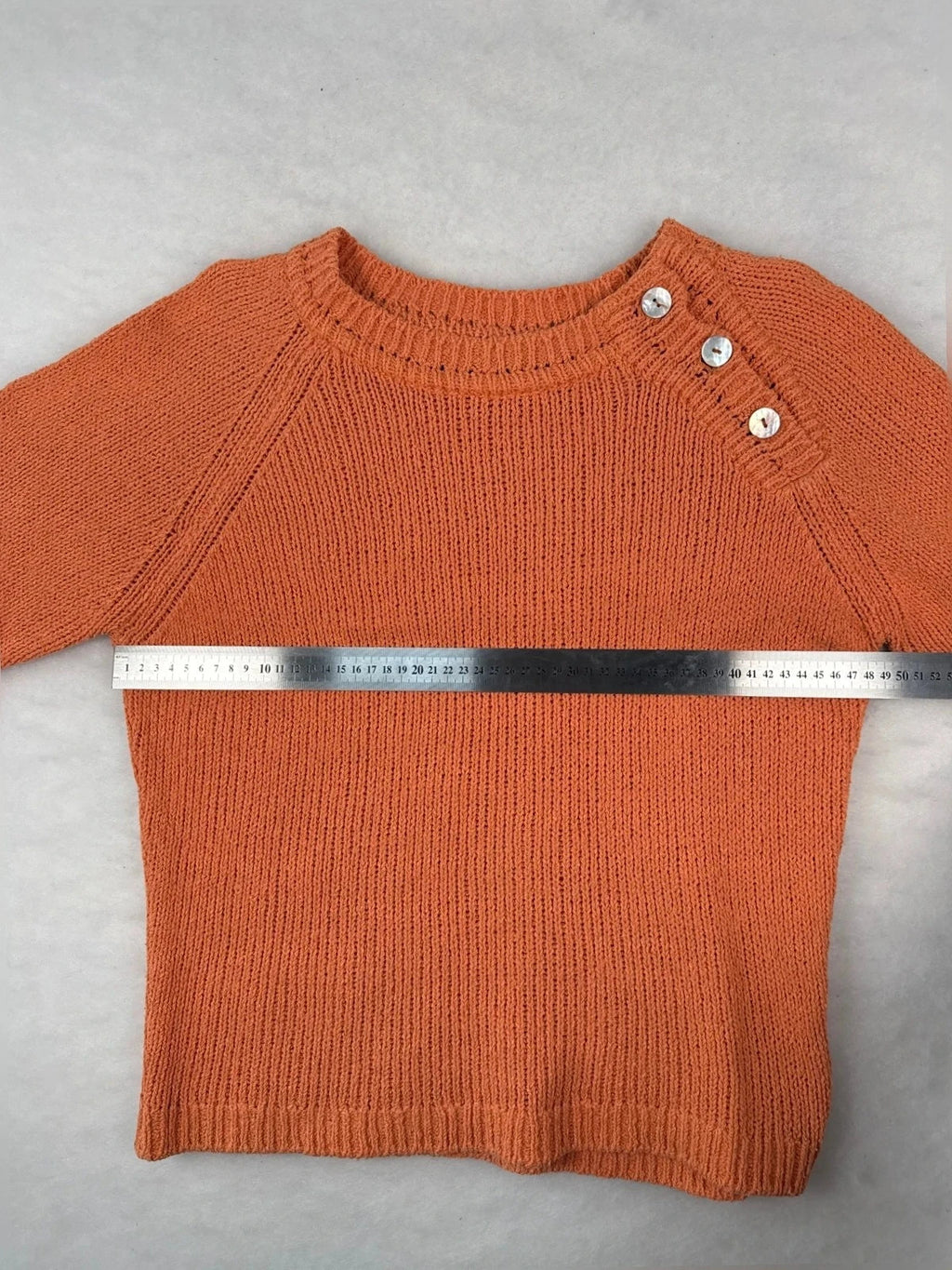 Maglione Versace Jeans Couture arancio ruggine – Donna Taglia M (IT 42)