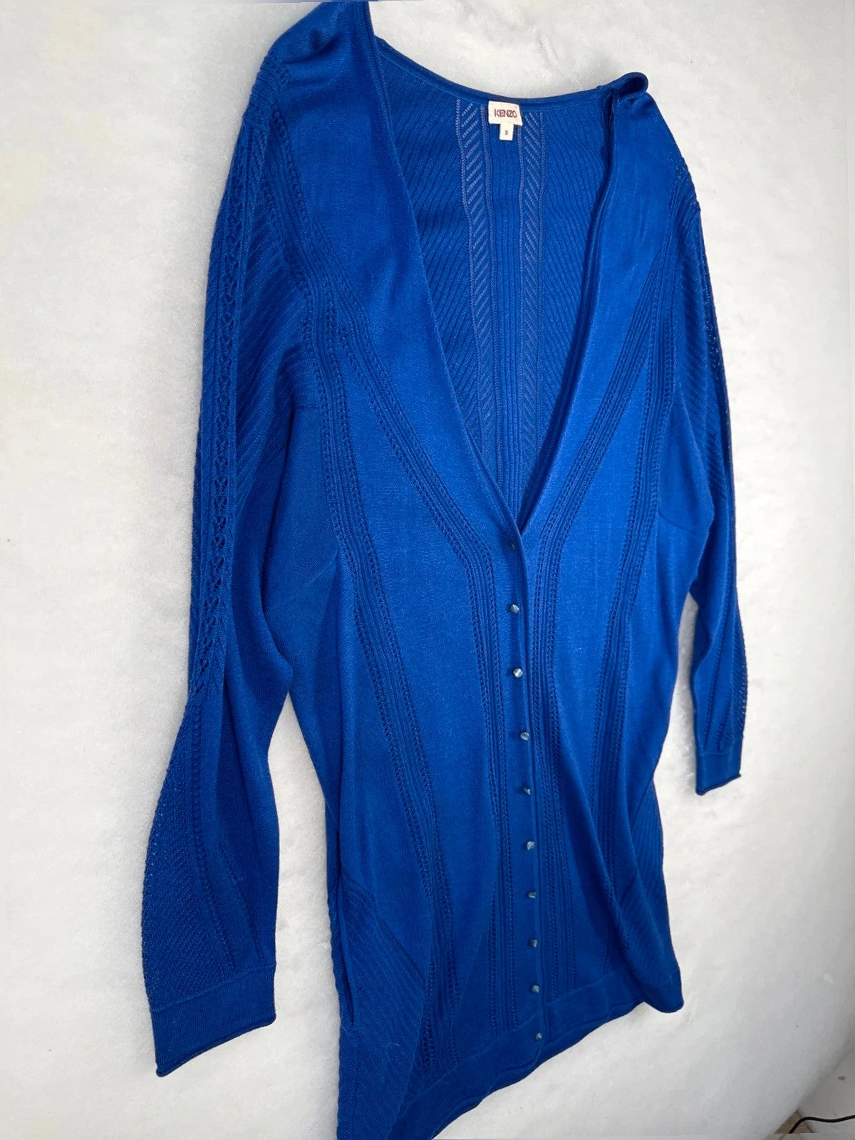 Cardigan Kenzo blu 3
