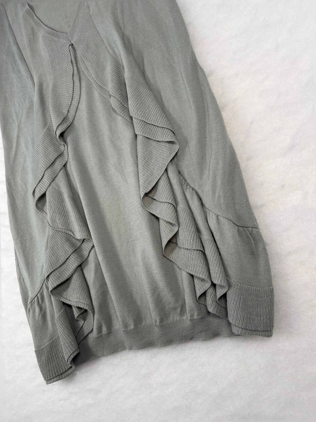 Canotta Moschino grigio drappeggiato – Donna Taglia M (IT 42)