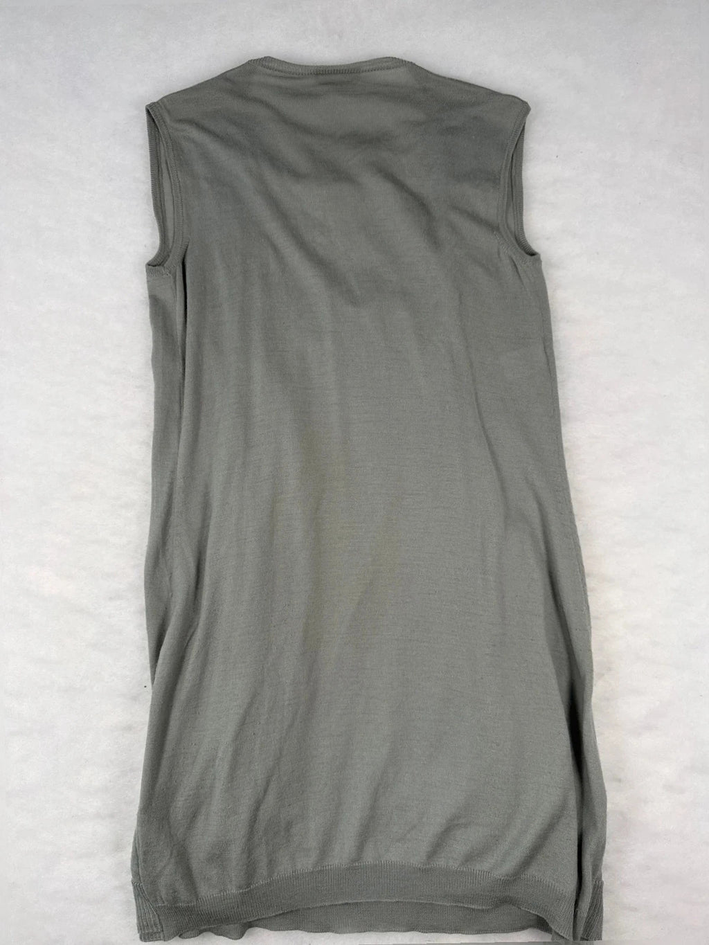 Canotta Moschino grigio drappeggiato – Donna Taglia M (IT 42)