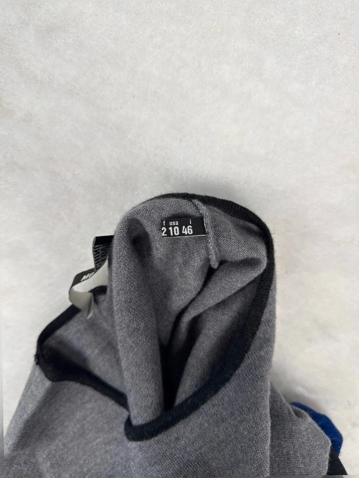 Vestito Love Moschino colorblock grigio/nero – Donna Taglia XL (IT 46)