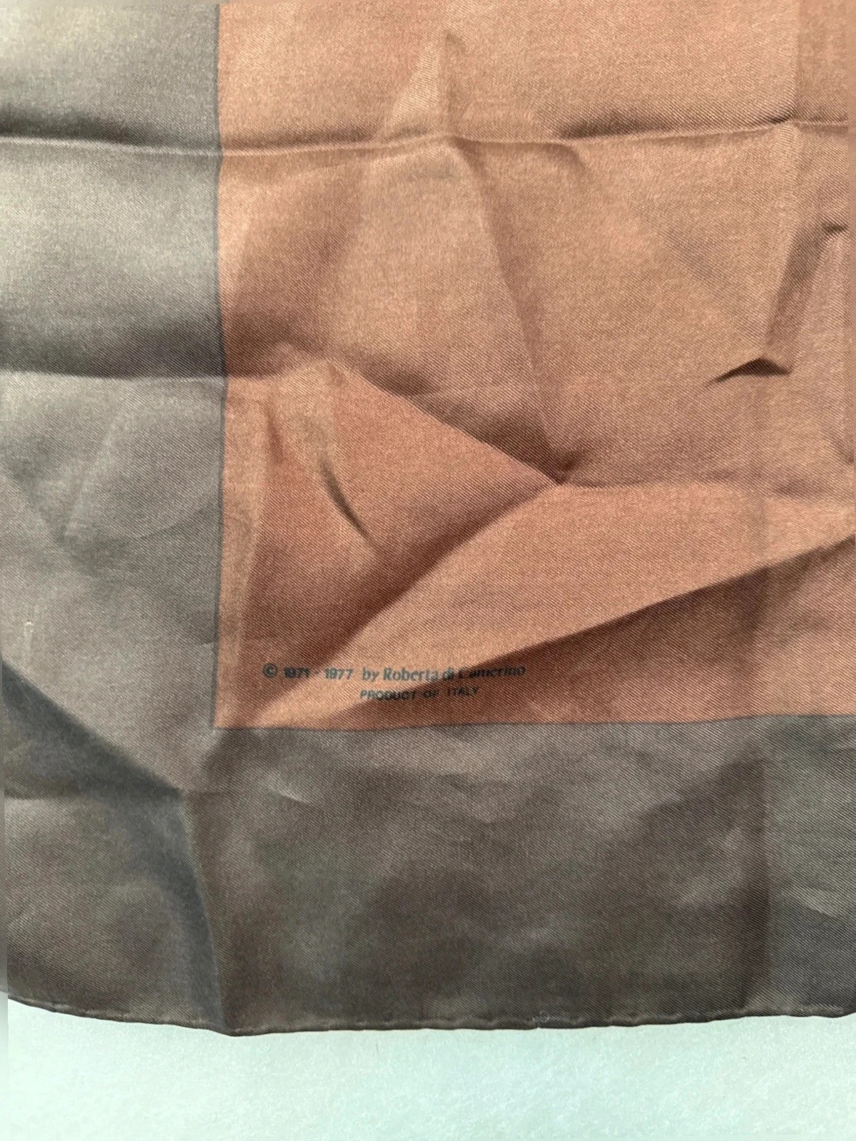 Foulard Roberta di Camerino color block – Vintage