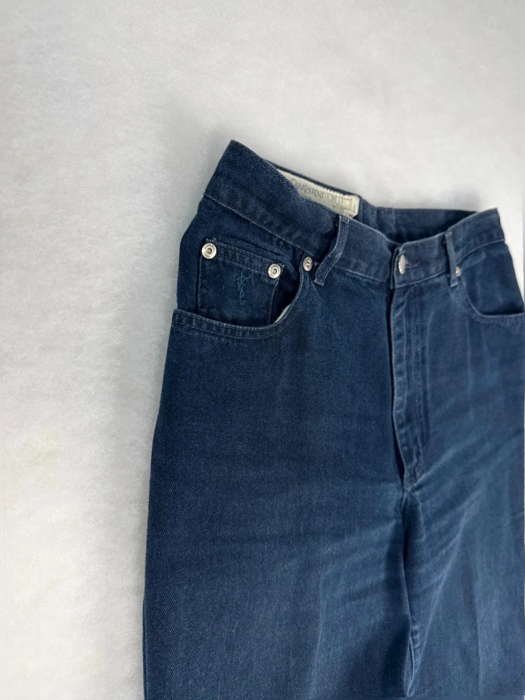 Jeans Yves Saint Laurent vintage blu scuro – Uomo Taglia 33 (IT 42)