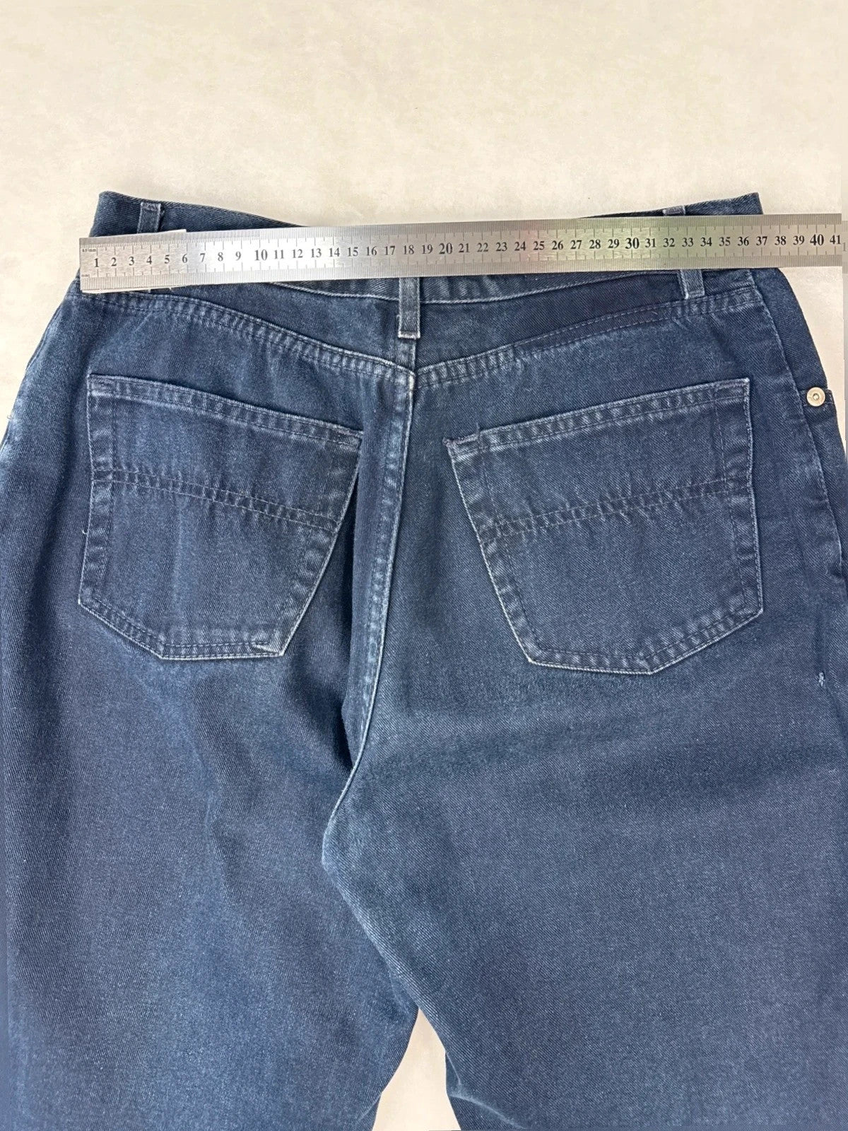 Jeans Yves Saint Laurent vintage blu scuro – Uomo Taglia 33 (IT 42)