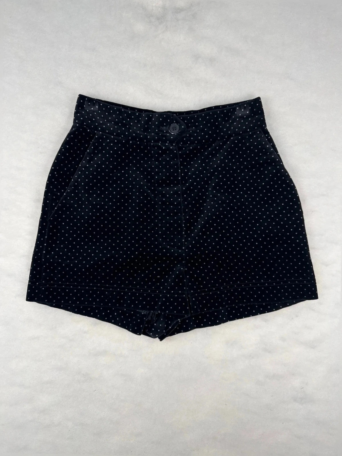 Shorts Moschino Cheap and Chic neri a pois – Donna Taglia M (IT 42)