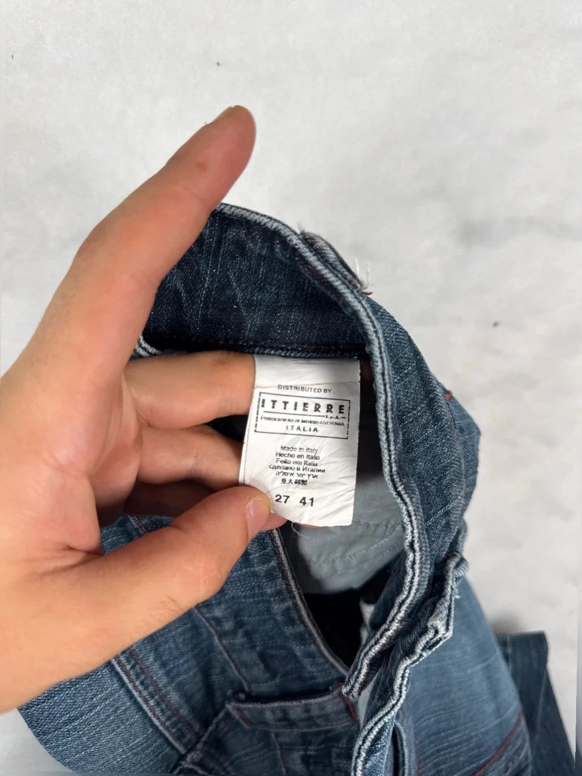Jeans Just Cavalli vita 27 cuciture a contrasto – Donna Taglia M (IT 42)