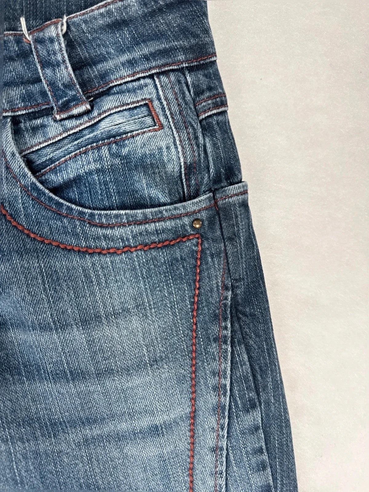 Jeans Just Cavalli vita 27 cuciture a contrasto – Donna Taglia M (IT 42)