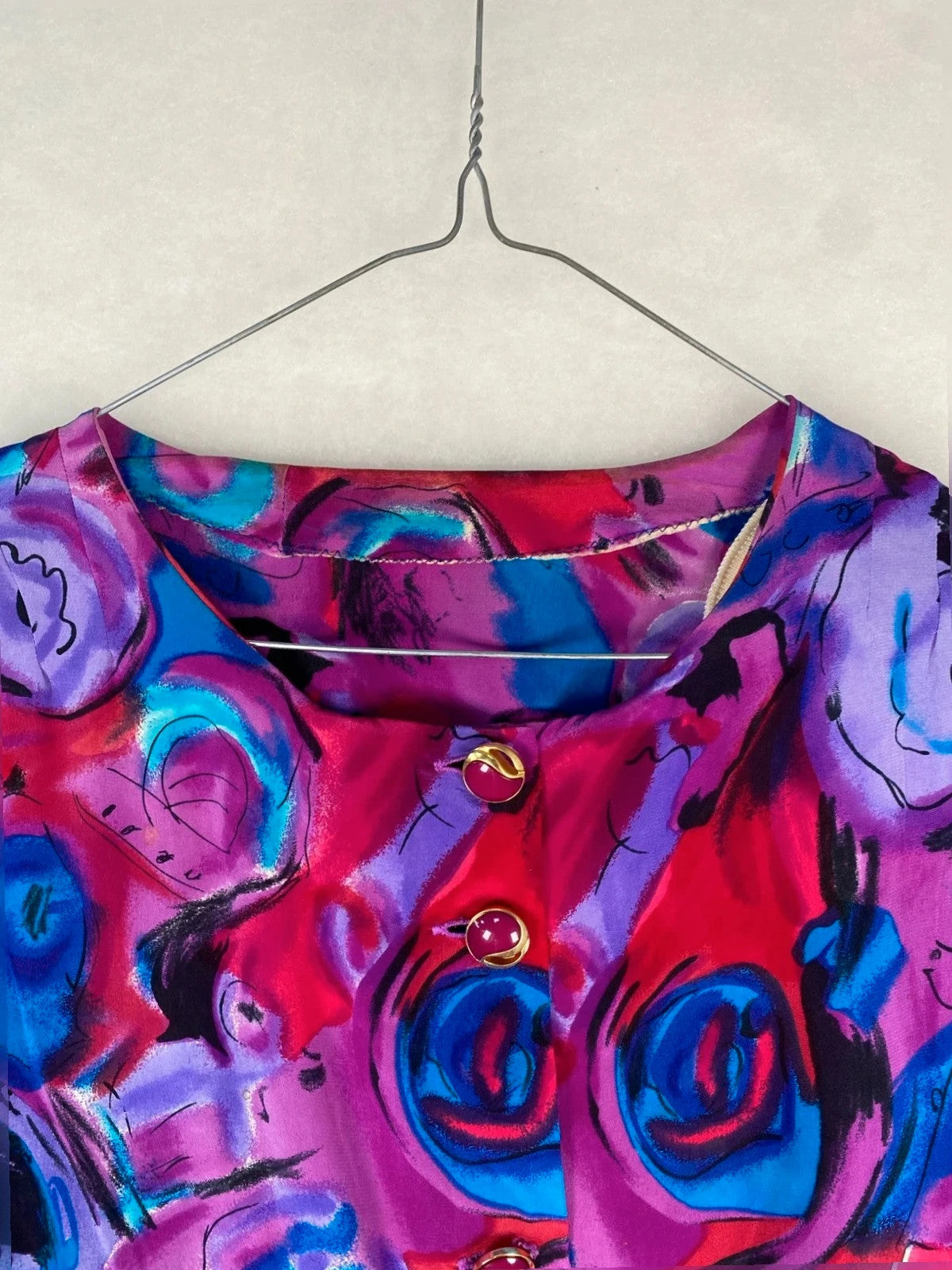 Bluse Vintage Donna – Taglia L (IT 44)