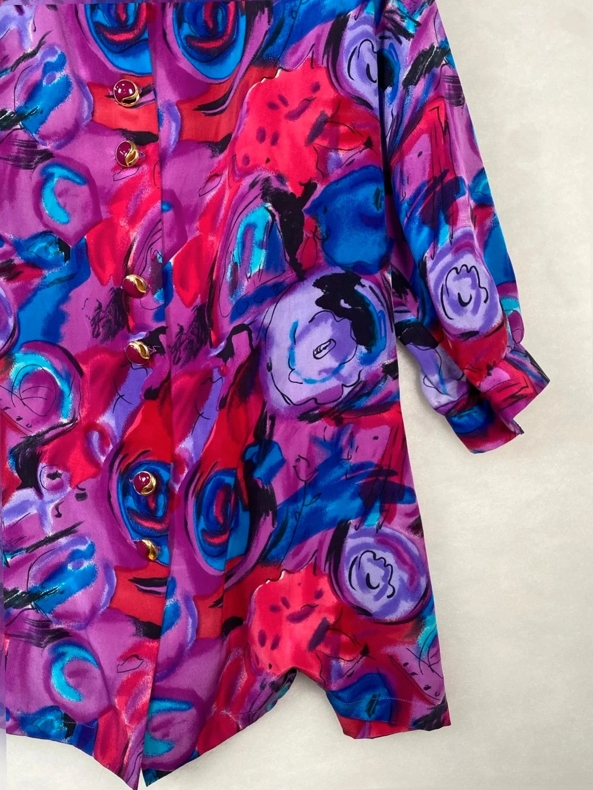 Bluse Vintage Donna – Taglia L (IT 44)