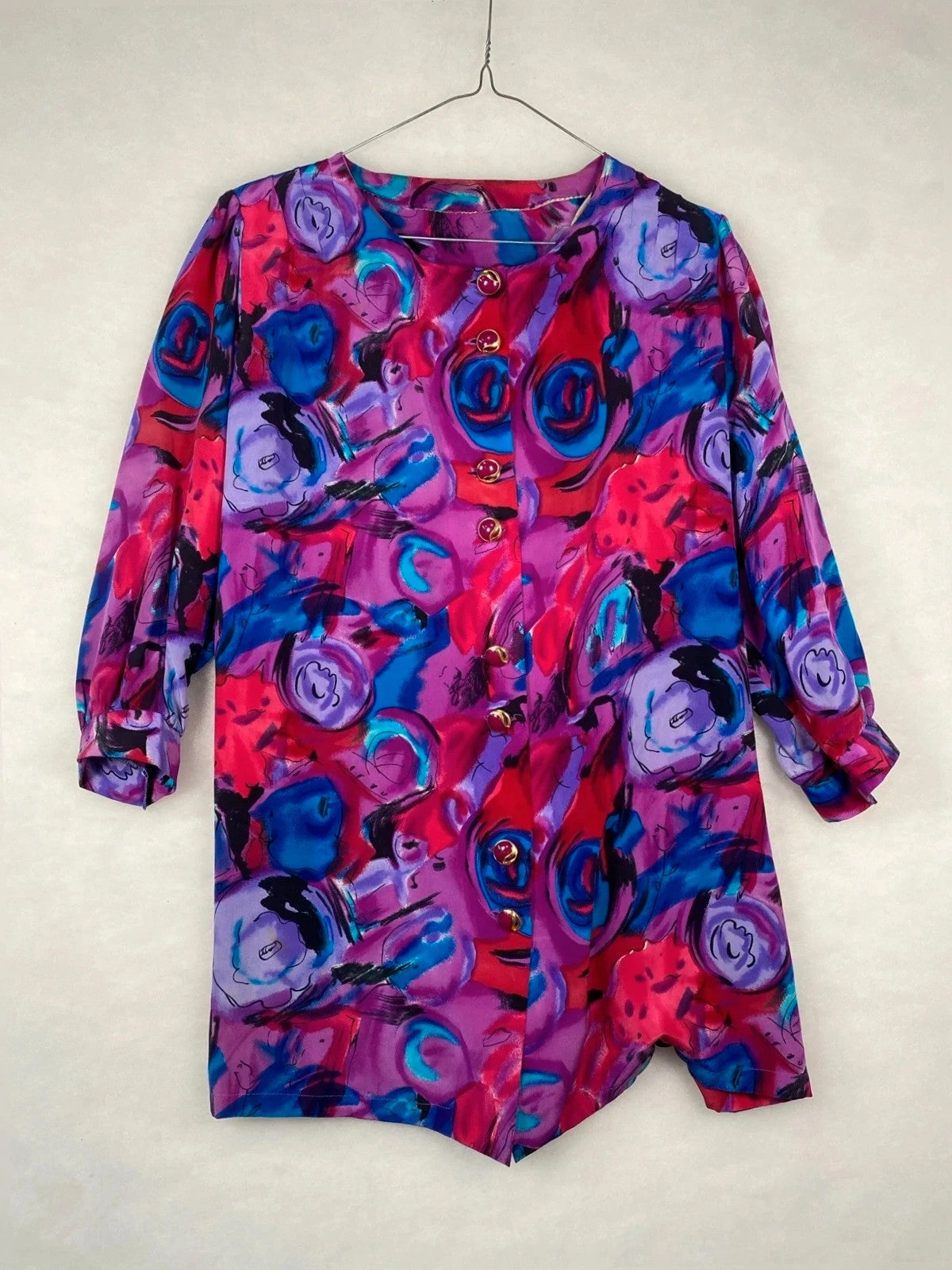 Bluse Vintage Donna – Taglia L (IT 44)