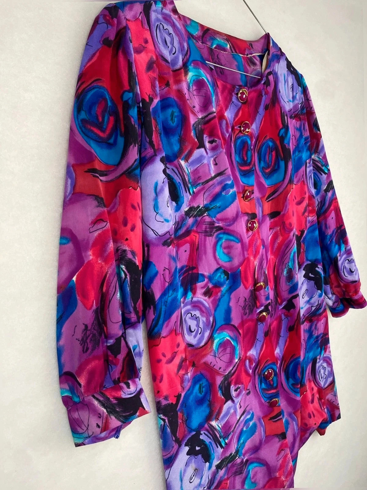 Bluse Vintage Donna – Taglia L (IT 44)