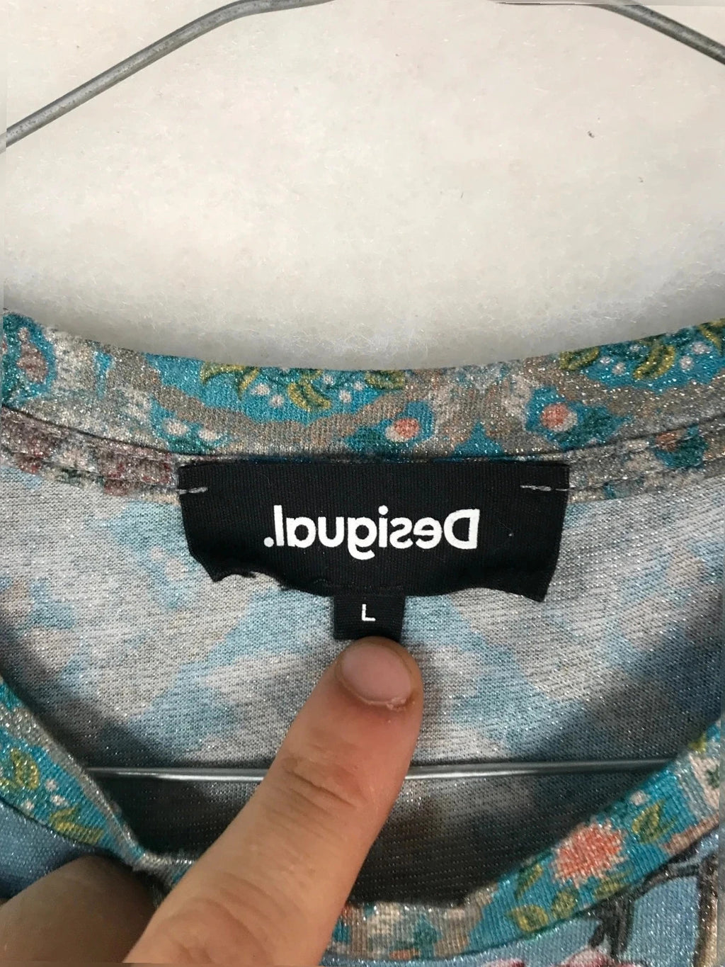 T-shirt Desigual Vintage Donna – Taglia L (IT 44)
