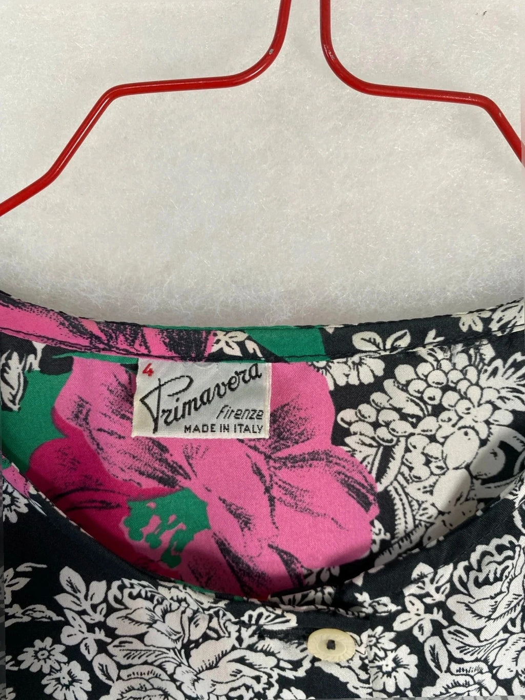 Bluse Primavera Vintage Donna – Taglia S (IT 40)