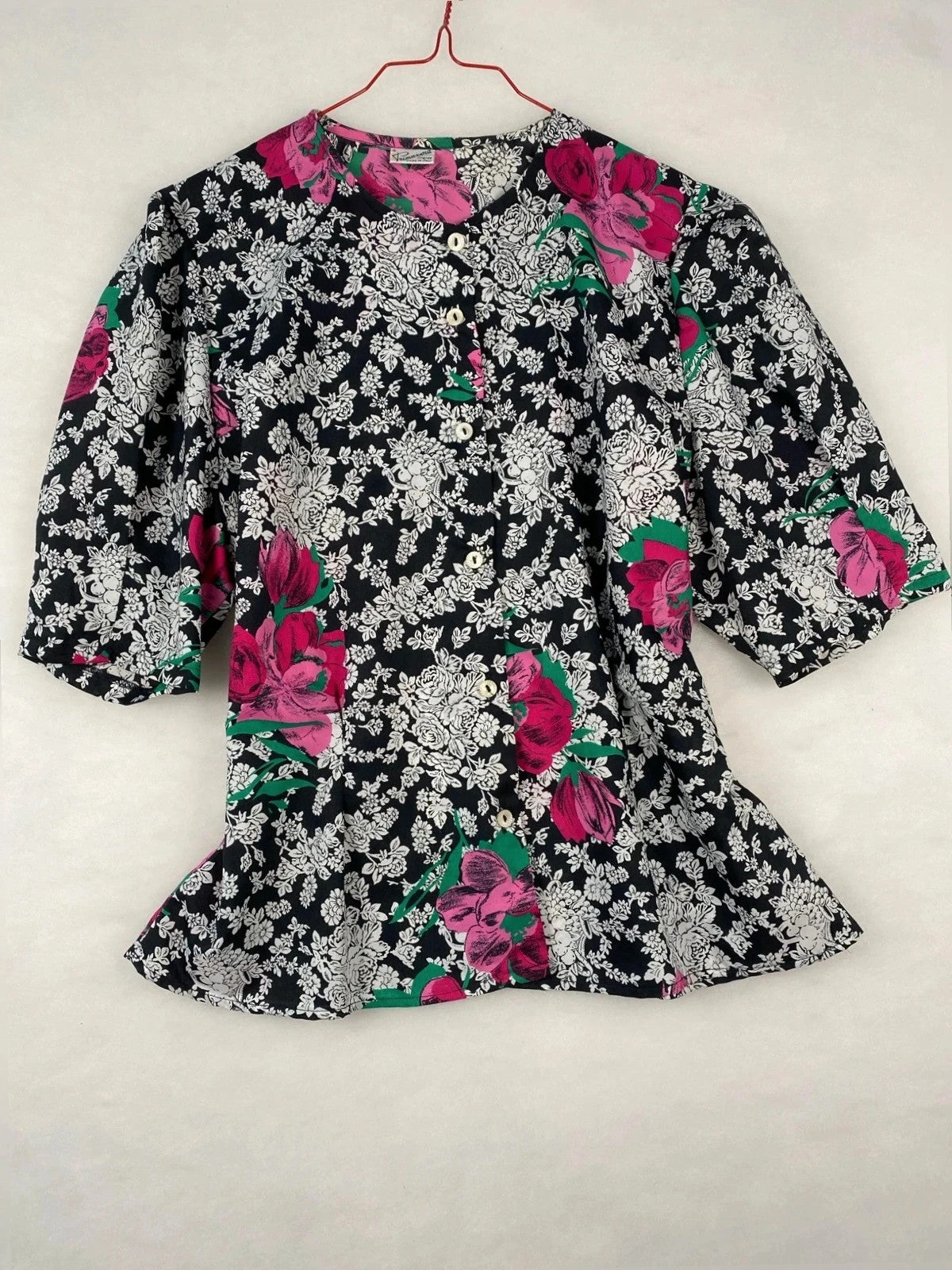 Bluse Primavera Vintage Donna – Taglia S (IT 40)