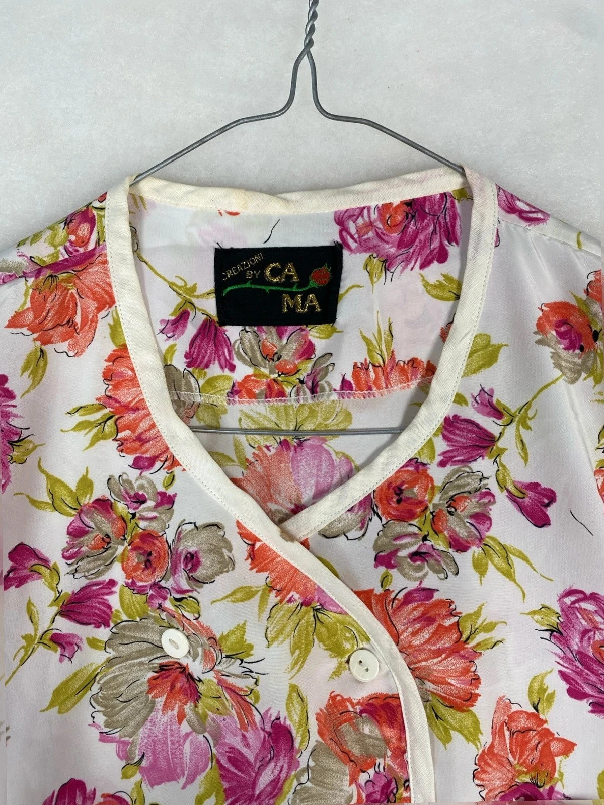 Bluse Vintage Donna – Taglia M (IT 42)
