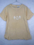 T-shirt Amaranto Vintage Donna – Taglia L (IT 44)