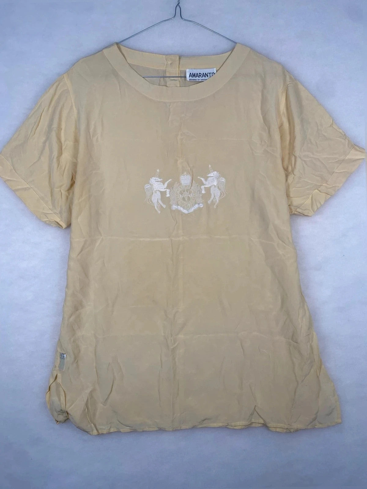 T-shirt Amaranto Vintage Donna – Taglia L (IT 44)