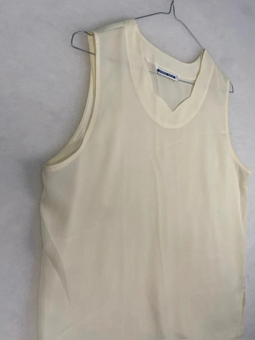 Canotte donna seta Vintage Donna – Taglia S (IT 40)