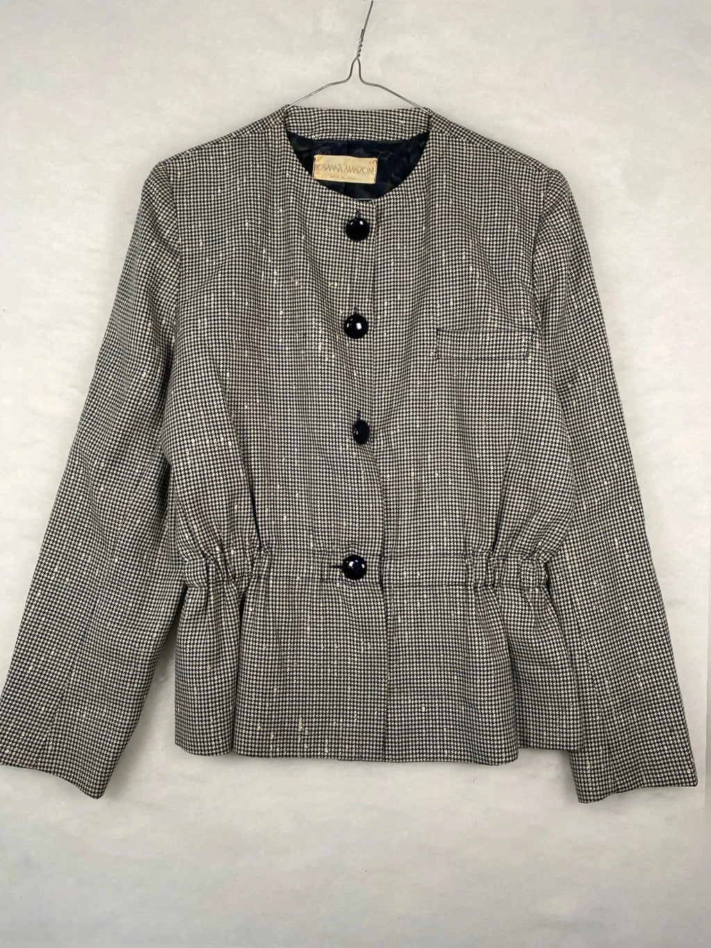 Blazer Rosanna Manzoni Vintage Donna – Taglia L (IT 44)