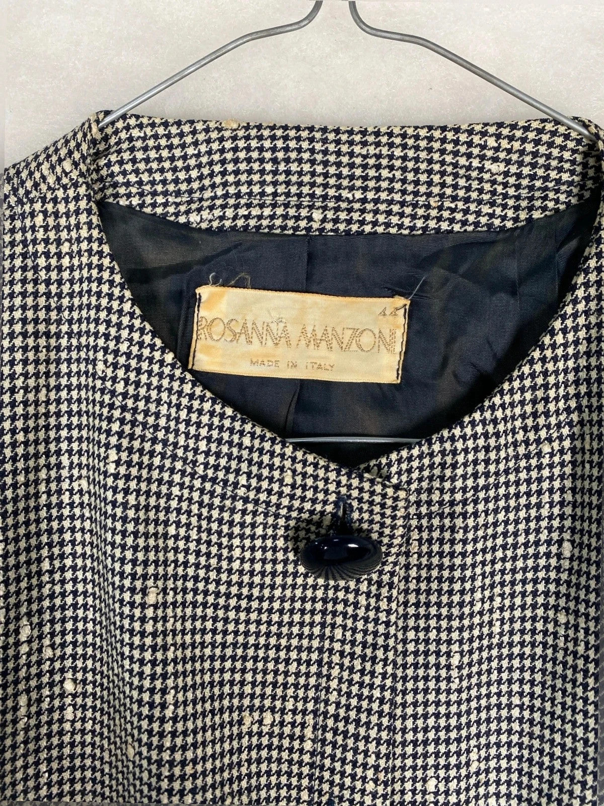 Blazer Rosanna Manzoni Vintage Donna – Taglia L (IT 44)