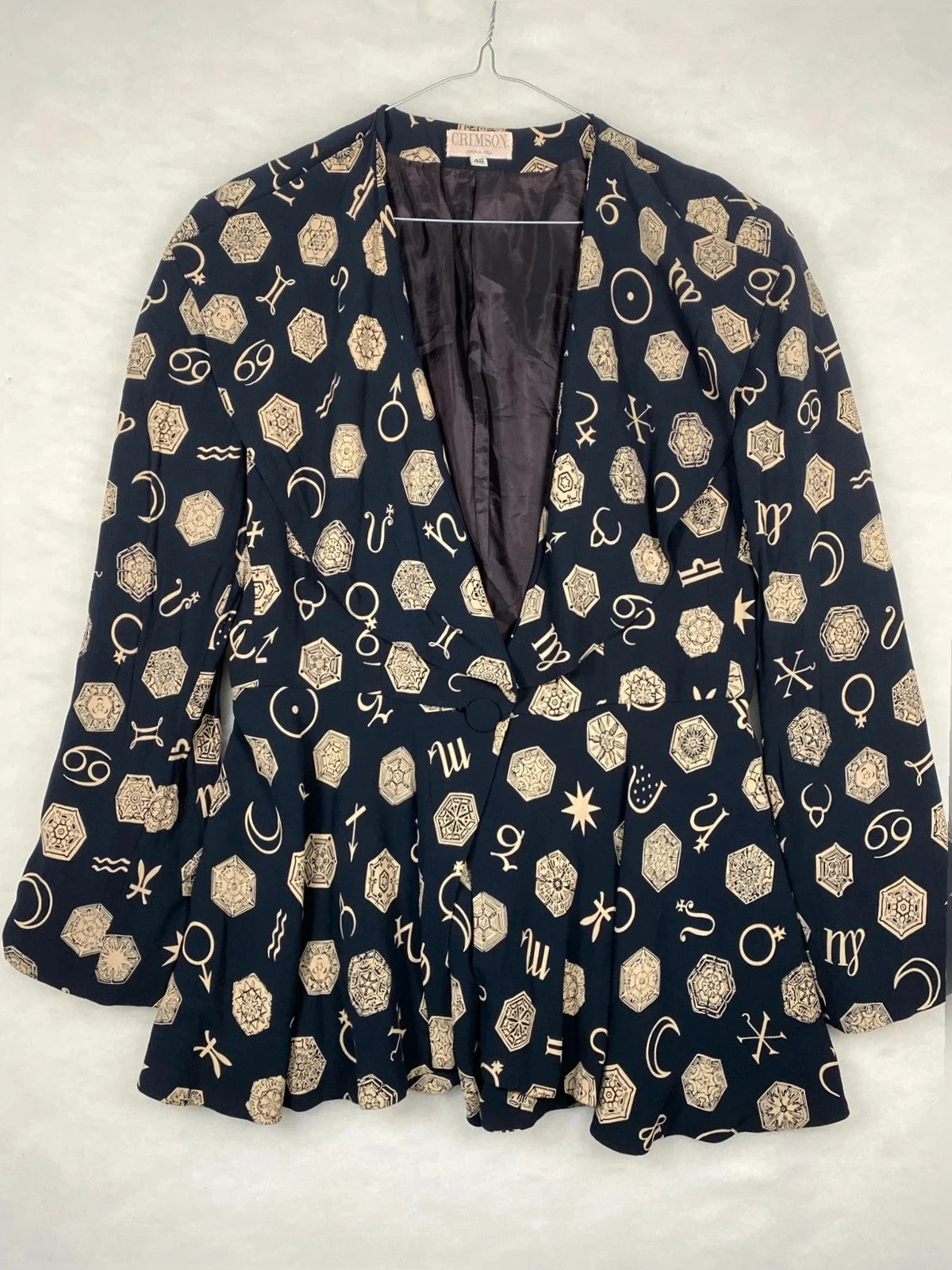 Blazer Crimson Vintage Donna – Taglia XXL (IT 48)