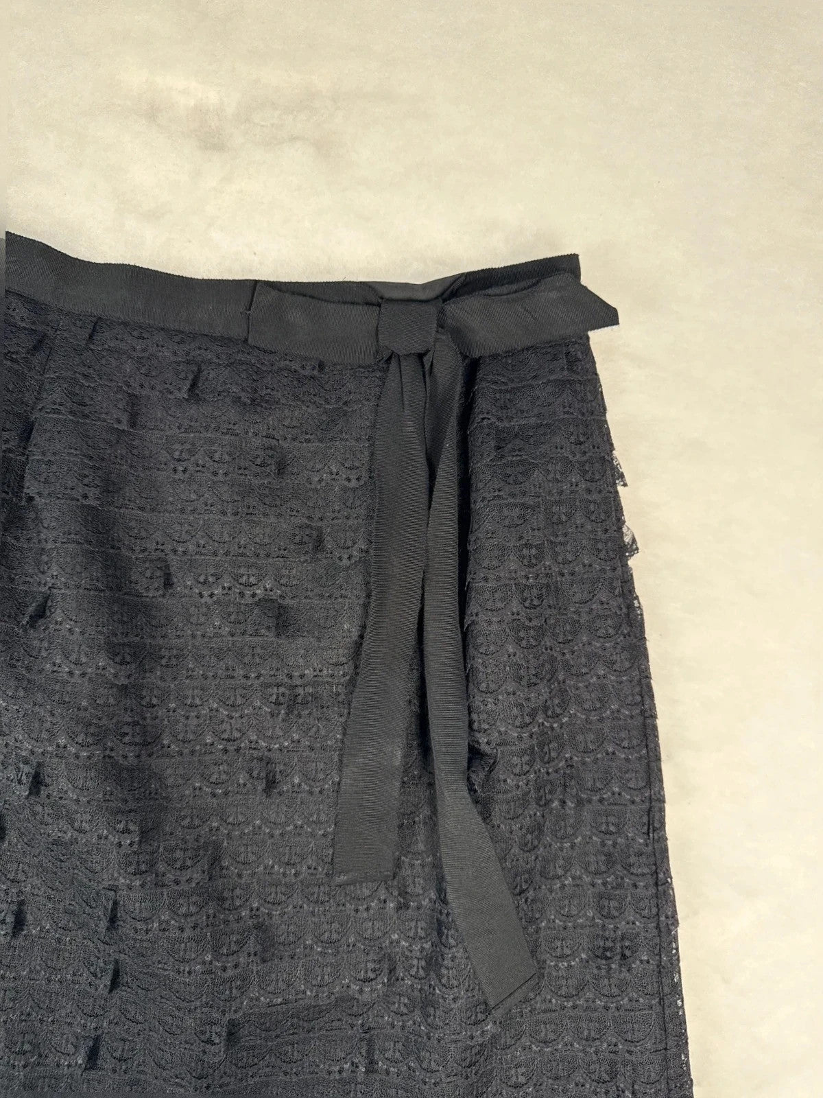 Gonna Red Valentino in pizzo nero – Donna Taglia XS (IT 38)