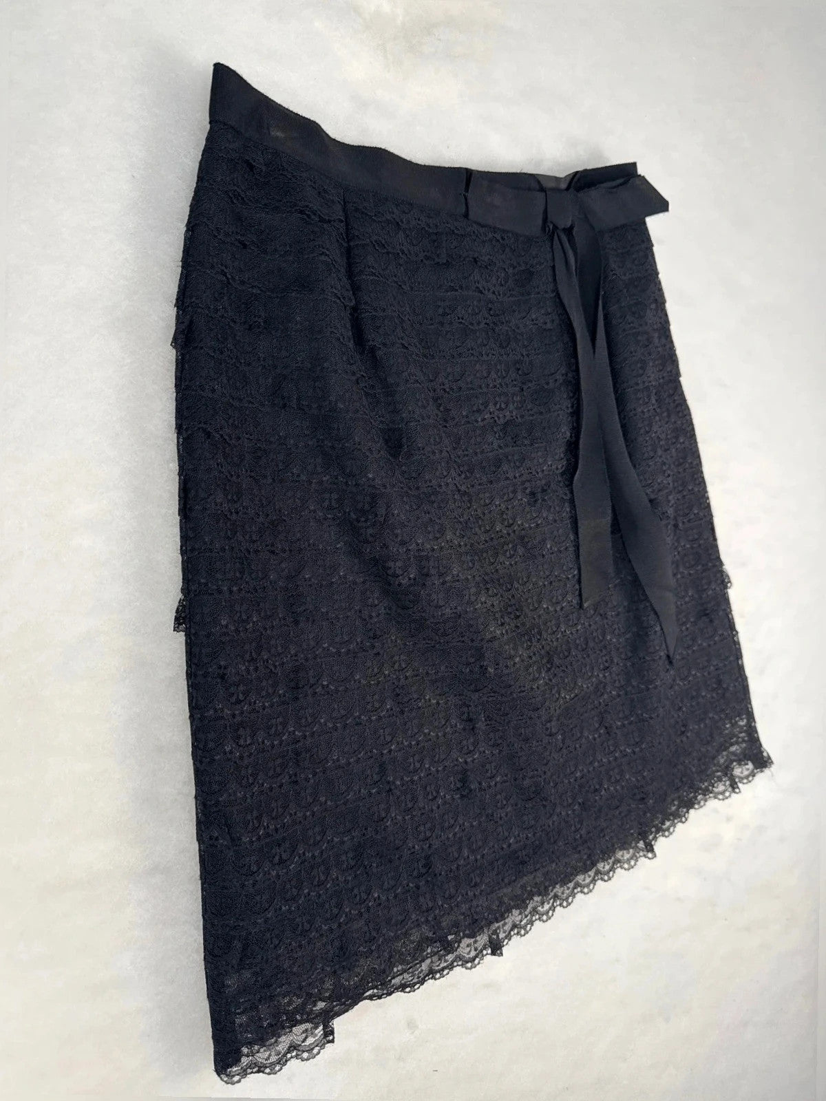 Gonna Red Valentino in pizzo nero – Donna Taglia XS (IT 38)
